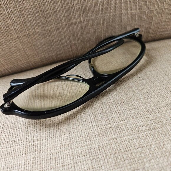 Men Vintage Glasses/Sunglasses Frame Black Eye Wear Eyeglasses Frame only - Picture 8 of 12